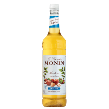 Monin Syrup Sugar Free Hazelnut 1 Litre