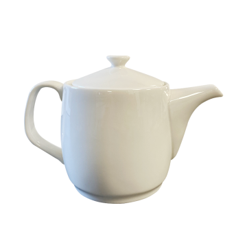 DBL White Coffee Pot 25oz