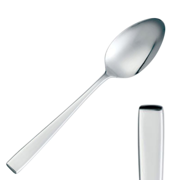 Facet Dessert Spoon 18/10 - Dozen