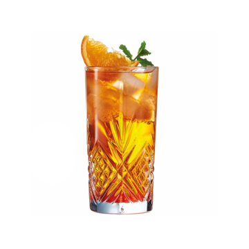 Arcoroc Broadway Crystal Cut Hiball Glass 10oz / 280ml