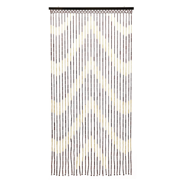 JVL Provence Bamboo Beaded Door Curatin Arrow