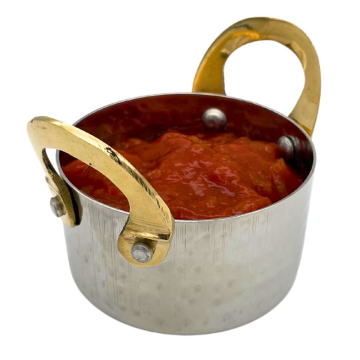 Mini Hammered Steel Casserole Dish Ramekin 5oz