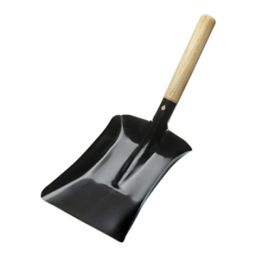 Metal Shovel with Wooden Handle 9&quot;