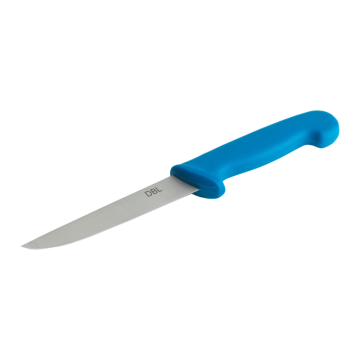 Colour Coded 6&quot; Boning Knife Stiff Blade Blue