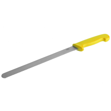 Colour Coded 10&quot; Slicer Serrated Blade Yellow