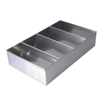 Cutlery Tray Stainless Steel 16.75 x 10 x 3.5&quot;