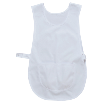 White Tabard with Pocket in Large / XL