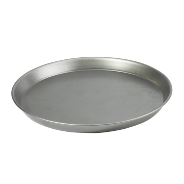 Mild Steel Pizza Pan 1&quot; Deep / 16&quot; Diameter
