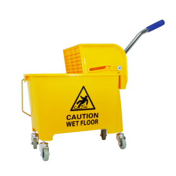 Mop Bucket wringer 20 Litre Yellow