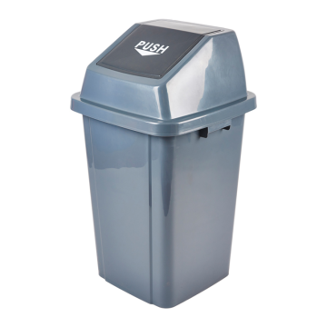 Quadrate Grey Rubbish Bin 100 Litre