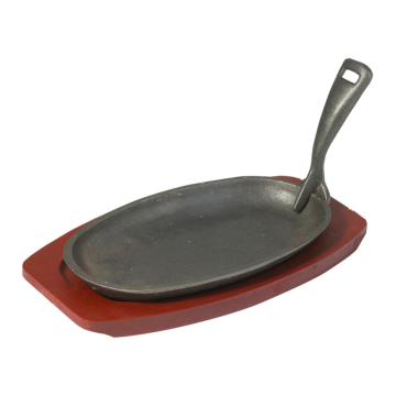 Oval Sizzler Plate 27 x 19cm