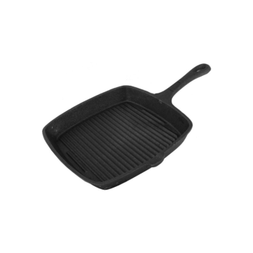 Cast Iron Ribbed Griddle Pan