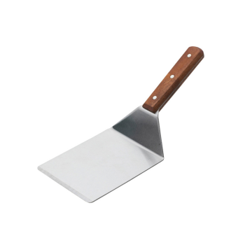 Wooden Handle Square Turner 20.5 x12.5cm