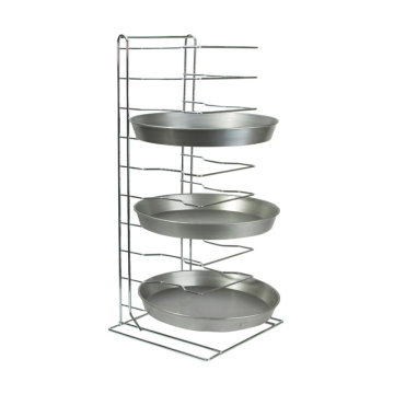 Pizza Pan Stacking Rack with 11 Slots