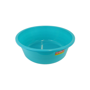 Round Plastic Basin 20&quot; Green