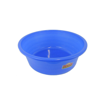 Round Plastic Basin 22&quot; Blue
