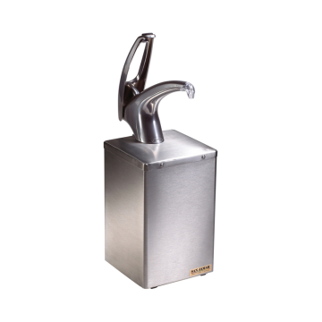 San Jamar Frontline Box Pump System with Metal Finish Pump