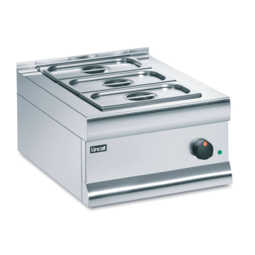 Lincat BM4B Bain Marie Dry heat with GN dishes and lids 0.75 kW