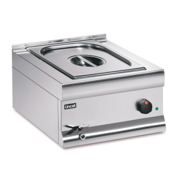 Lincat BM4CW Bain Marie Wet heat with GN dishes and lids 1 kW