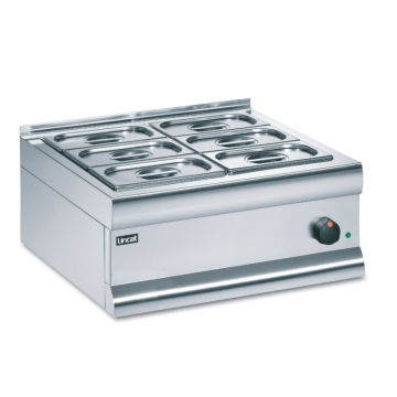 Lincat BM6C Bain Marie Dry heat with GN dishes and lids 0.75 kW