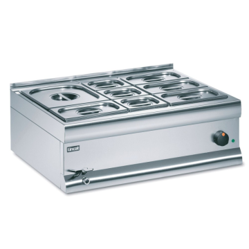 Lincat BM7AW Bain Marie Wet heat with GN dishes and lids 2 kW