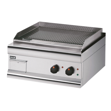 Lincat GS6/TFR Griddle Steel Plate Fully Ribbed Dual Zone 4 kW