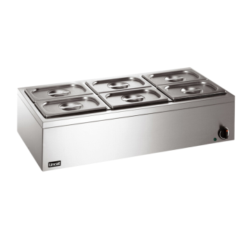 Lincat LBM3W Bain Marie 6 x 1/4 GN (wet) , 0.75 kW