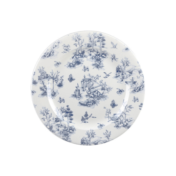 Churchil Vintage Prints Toile Prague Profile Plate 12&quot; (Pack 6)