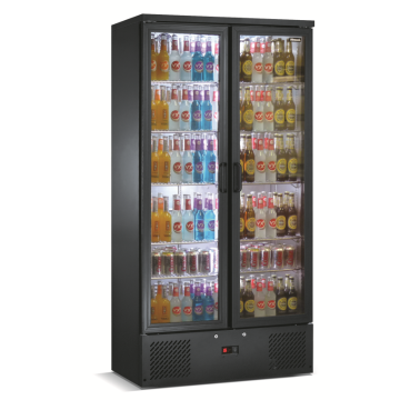 Blizzard BAR20 Double Door Upright Black Bottle Cooler 1800(h)x920(w) (492 Bottles)
