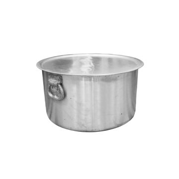 Large Aluminium Casserole Pot &amp; Lid No 52 26&quot; / 125 Litre