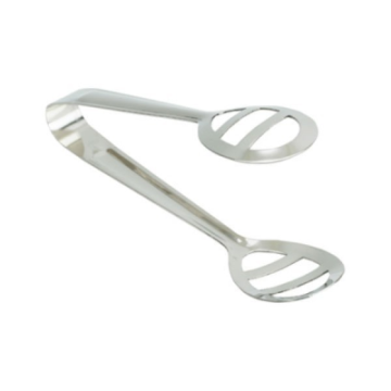 Stainless Steel Oval Salad Tong 8&quot;