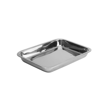 Stainless Steel Deep Rectangular Tray 41 x 32 x 4.5cm