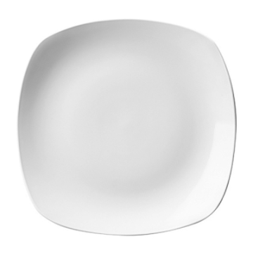 Churchill White X Squared Square Plate 11.5&quot;