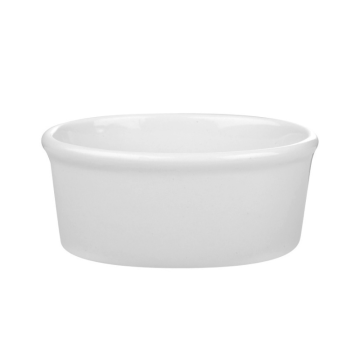 Porcelite Contemporary Oval Ramekin 10.5 x 7.5cm