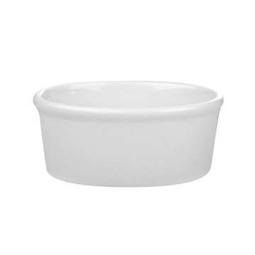 Porcelite Contemporary Oval Pie Dish 14 x 10cm