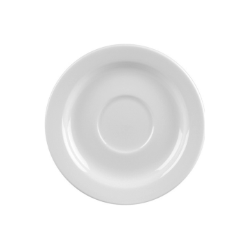 Churchil White Profile Saucer 5&quot; (Pack 12)