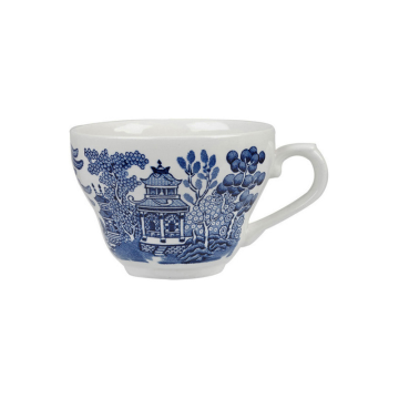 Churchil Vintage Prints Blue Willow Georgian Tea Cup 7oz (Pack 12)