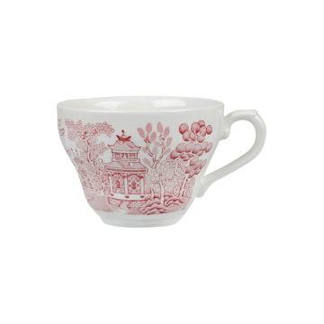 Churchil Vintage Prints Cranberry Willow Georgian Tea Cup 7oz (Pack 12)