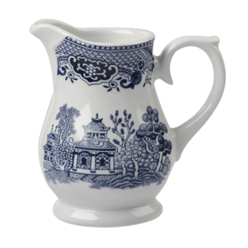 Churchil Vintage Prints Blue Willow Sandringham Jug 5oz (Pack 4)