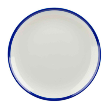 Churchill Retro Blue Coupe Plate 8.6&quot;