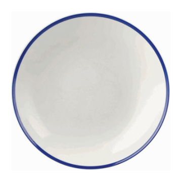 Churchill Retro Blue Round Pie Dish 5.25&quot;