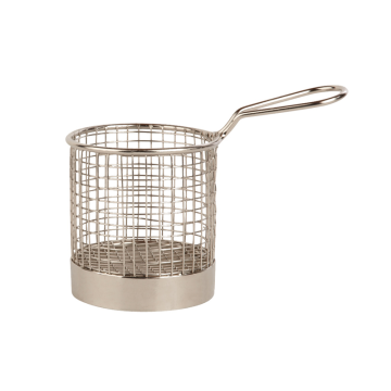 Serving 18/10 Stainless Steel  Service Basket 9x9cm