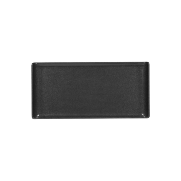Alchemy Melamine Tray Black 11.75&quot;x5.75&quot; (Pack 6)