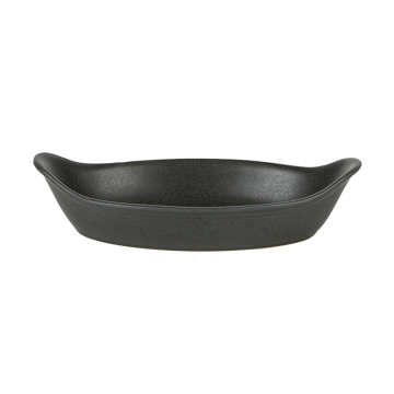 Rustico Carbon Oval Eared Dish 22cm (Pack 12)