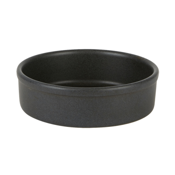Rustico Carbon Round Tapas Dish 12.5cm (Pack 12)