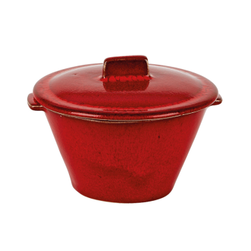 Rustico Lava Conic Casserole 18oz (Pack 6)