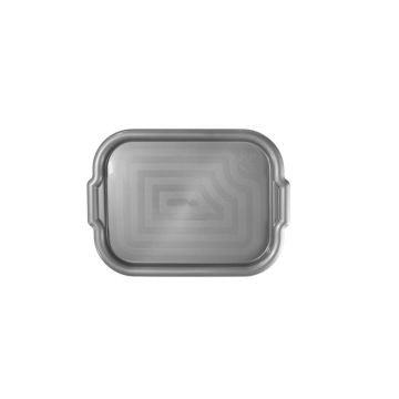 Supreme Rectangular Tray Platinium Silver
