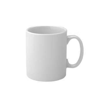 Pure White Economy Straight-Sided Mug 12oz (34cl)