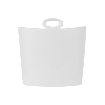 Alchemy Ambience White Oval Covered Sugar 6oz (Pack 6)
