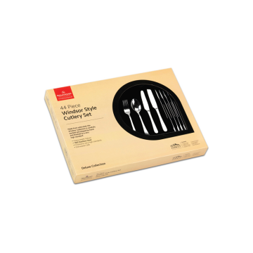 Windsor 18/0 44 Piece Boxed Cutlery Set